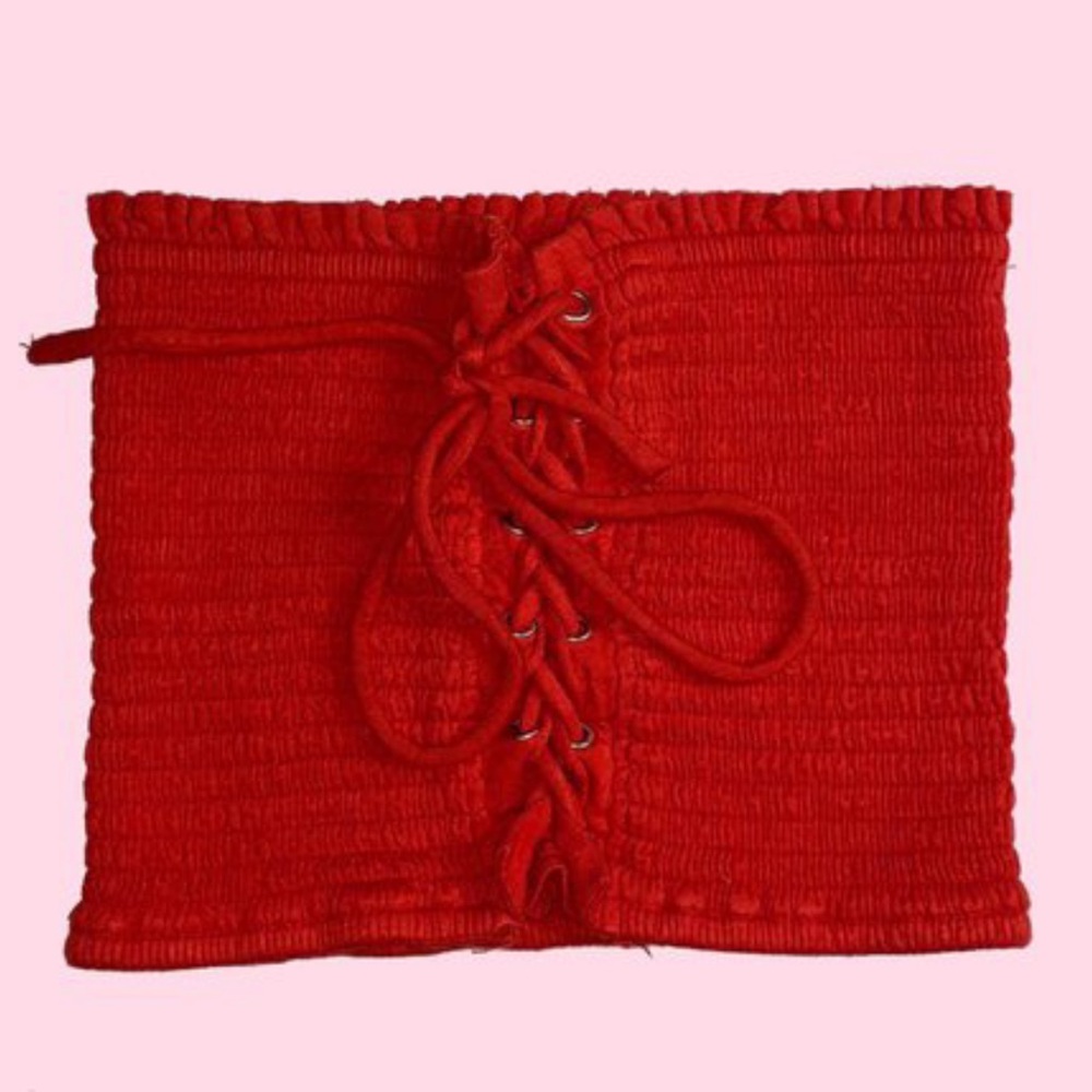 Forever 21 ruched tube top